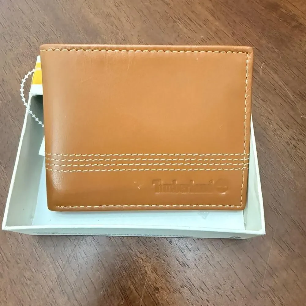 Timberland Wallet - Tan Leather